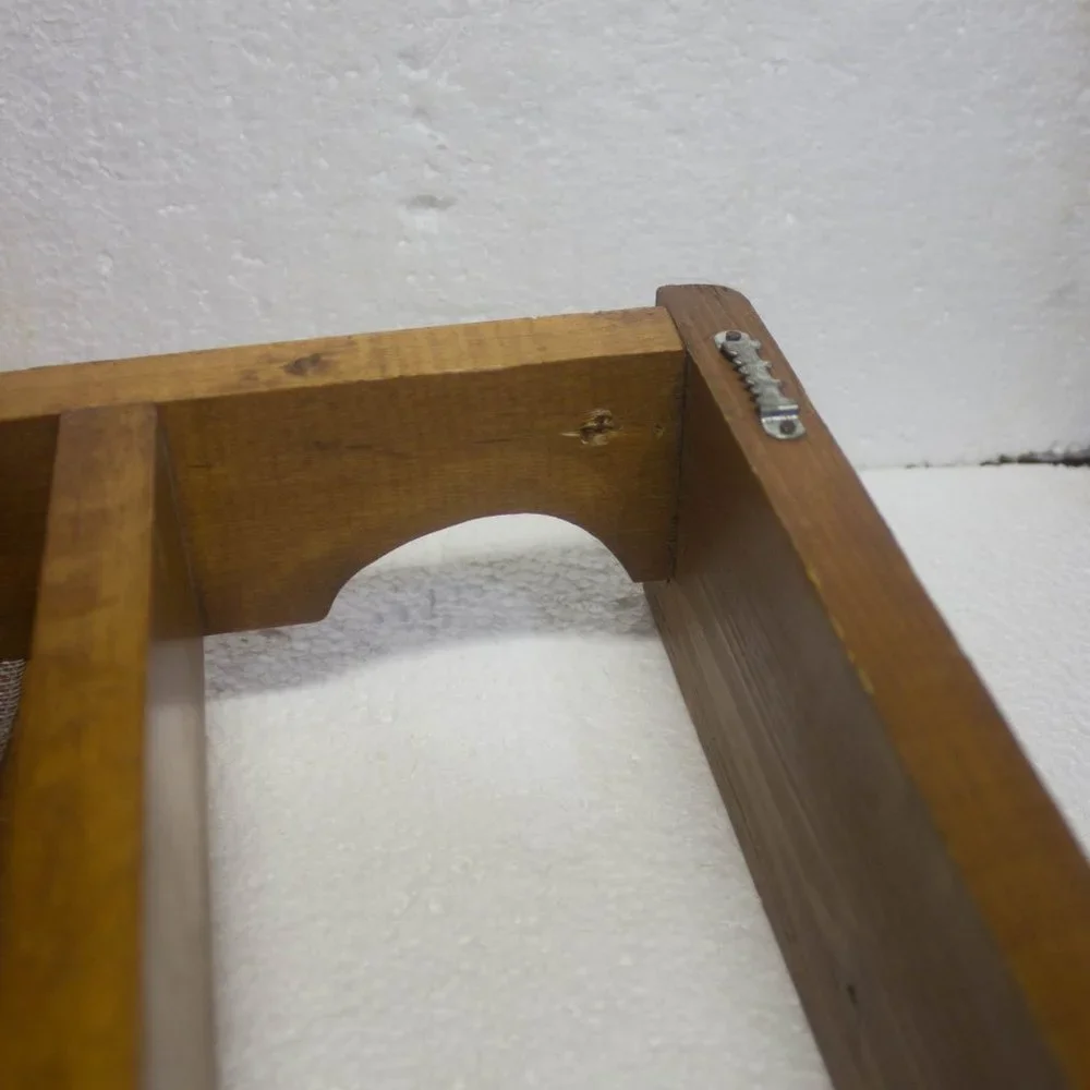 Handmade Wood Cabinet with Doors